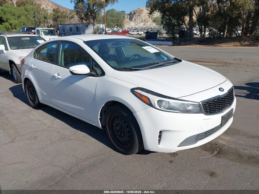 Vin: 3kpfk4a72he065152, lot: 46800807, kia forte lx 20171