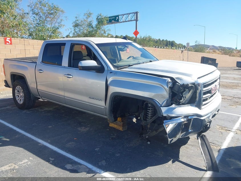 Vin: 3gtu2uec8fg166177, lot: 46800822, gmc sierra 1500 sle 20151