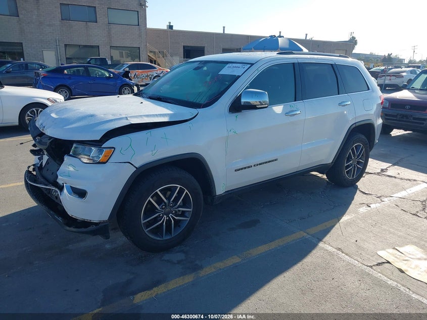Vin: 1c4rjfbg0lc264405, lot: 46800837, jeep grand cherokee limited 4x4 20202