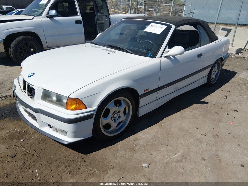 BMW M3 1999 VIN WBSBK0338XEC40284