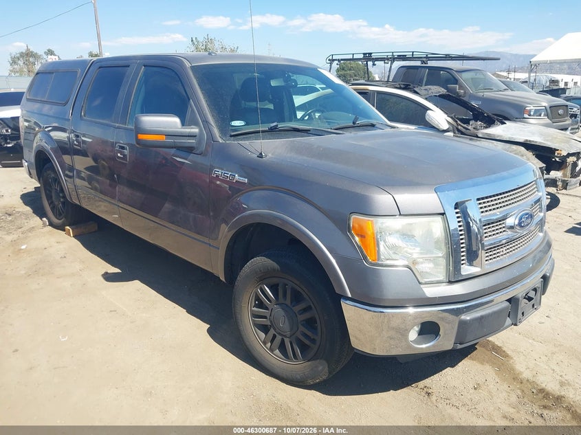 Vin: 1ftfw1cf3ckd89627, lot: 46800850, ford f-150 lariat 20121