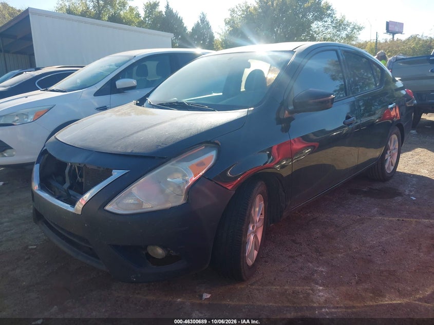 Vin: 3n1cn7ap2fl875114, lot: 46800852, nissan versa 1.6 sl 20152