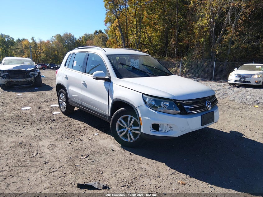 Vin: wvgbv7ax9gw526094, lot: 46800855, volkswagen tiguan s 20161
