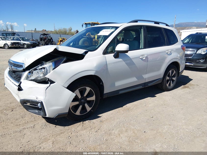 Vin: jf2sjaec8hh447155, lot: 46800858, subaru forester 2.5i premium 20172