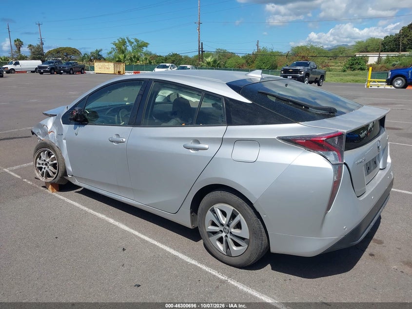 Vin: jtdkbrfu2j3585861, lot: 46800859, toyota prius four/four touring/one/three/three touring/two/two eco 20183