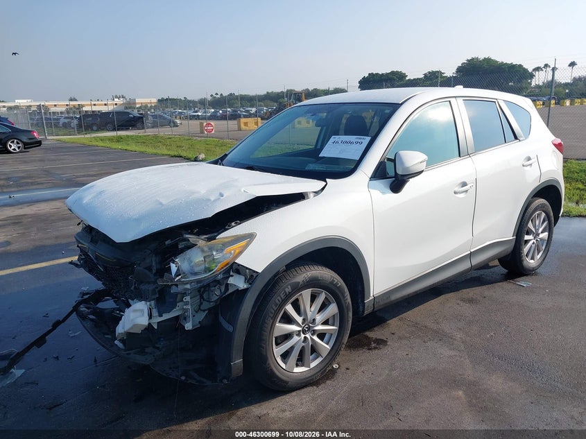 Vin: jm3ke2cy2f0510664, lot: 46800862, mazda cx-5 touring 20152
