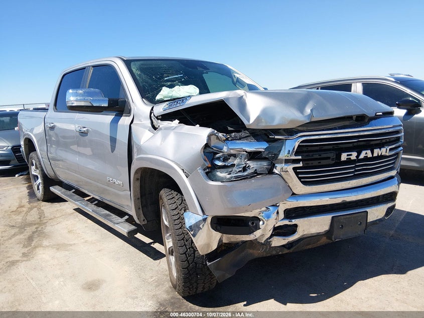 Vin: 1c6srfjt6nn282978, lot: 46800867, ram 1500 laramie  4x4 5'7 box 20221