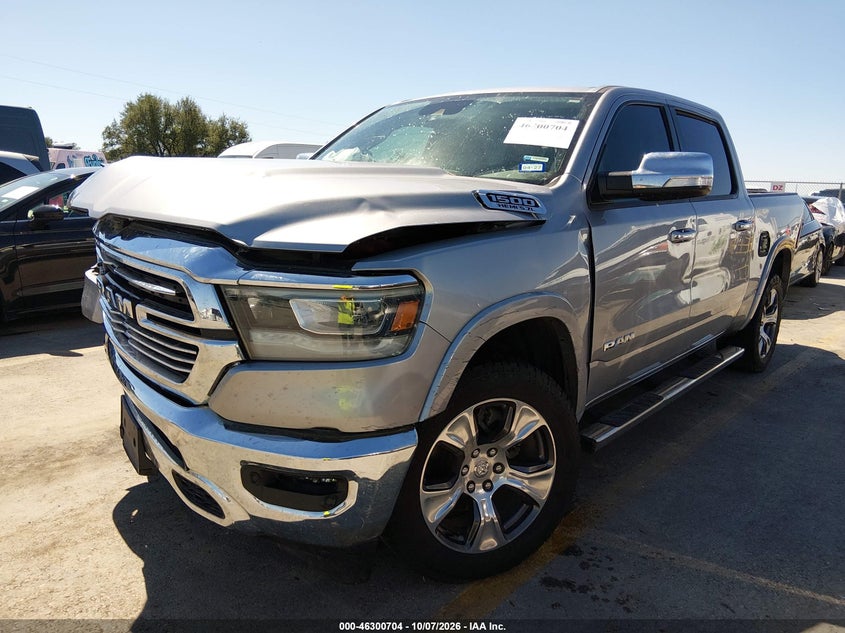 Vin: 1c6srfjt6nn282978, lot: 46800867, ram 1500 laramie  4x4 5'7 box 20222