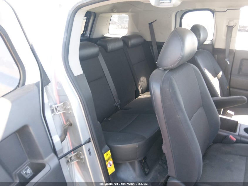 TOYOTA FJ CRUISER 2007 VIN JTEZU11F870005389