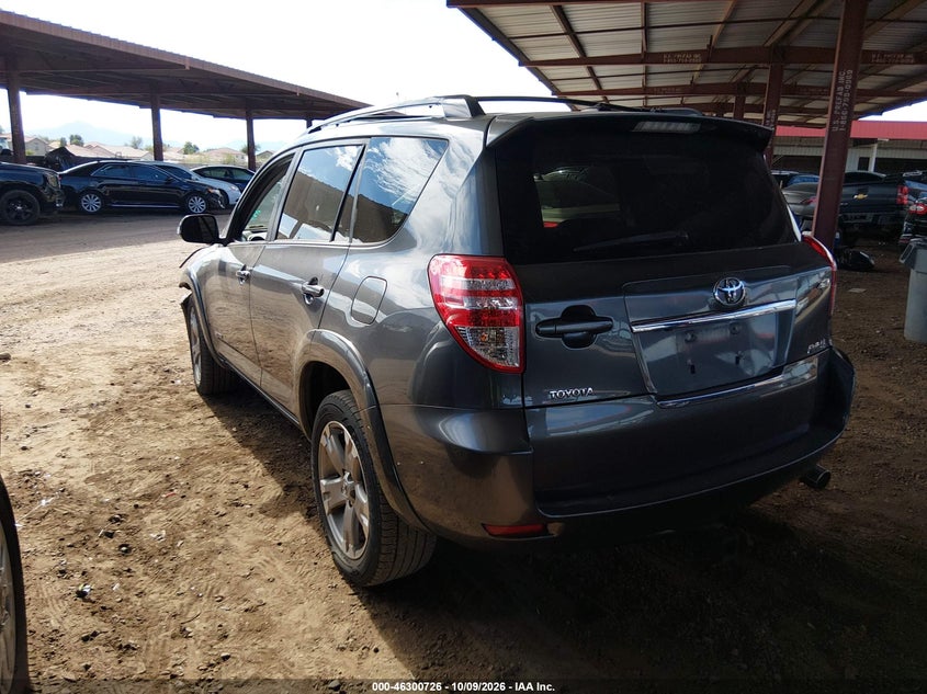 Vin: jtmrk4dv9a5093751, lot: 46800889, toyota rav4 sport v6 20103