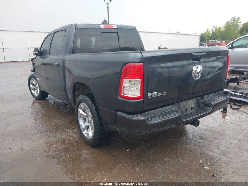 Vin: 1c6rrefg6kn641987, lot: 46800895, ram 1500 big horn/lone star  4x2 5'7 box 20193