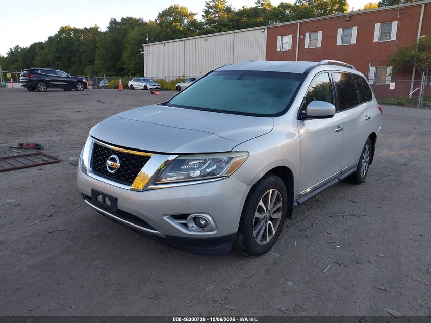 2013 Nissan Pathfinder, Обычный износ, IAAI, VIN 5N1AR2MM2DC658177 — фото 2