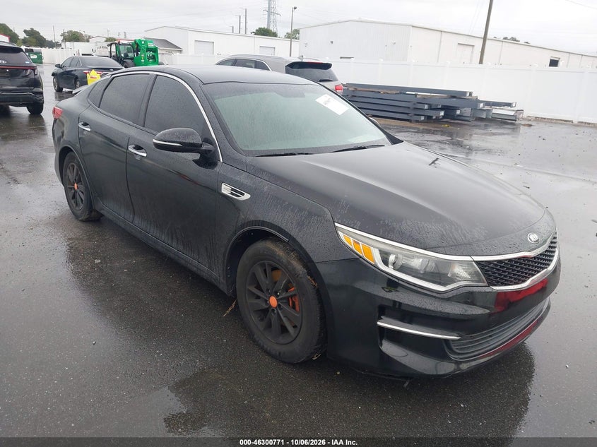Vin: knagt4l35g5110894, lot: 46800934, kia optima lx 20161