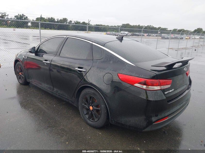 Vin: knagt4l35g5110894, lot: 46800934, kia optima lx 20163