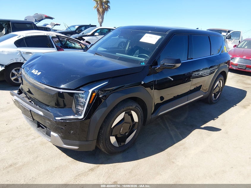 Vin: 5xyab5s16tg010922, lot: 46800937, kia ev9 light long range 20262