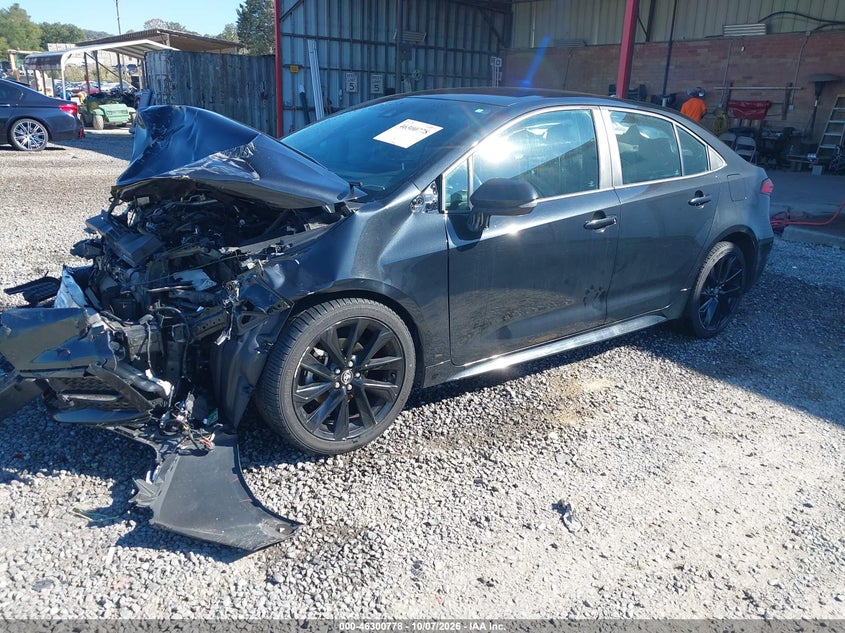 Vin: 5yfs4rcexlp055817, lot: 46800941, toyota corolla se nightshade edition 20202