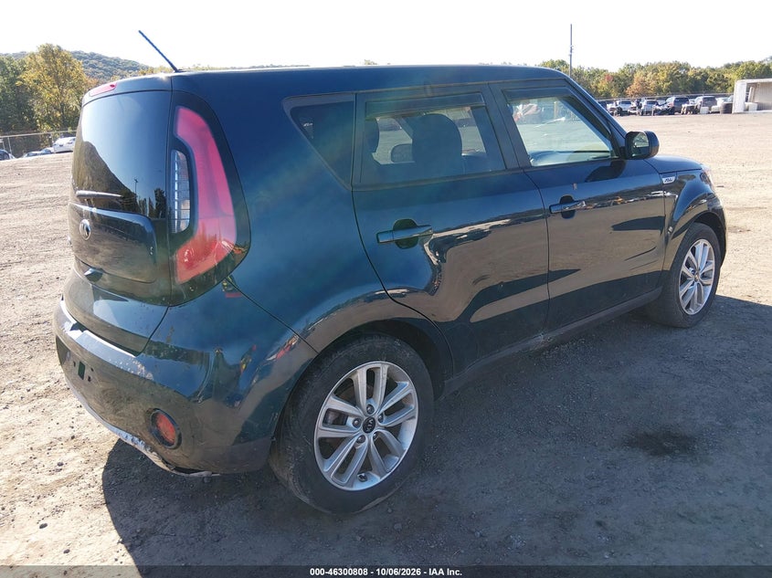 Vin: kndjp3a5xh7455386, lot: 46800971, kia soul + 20174