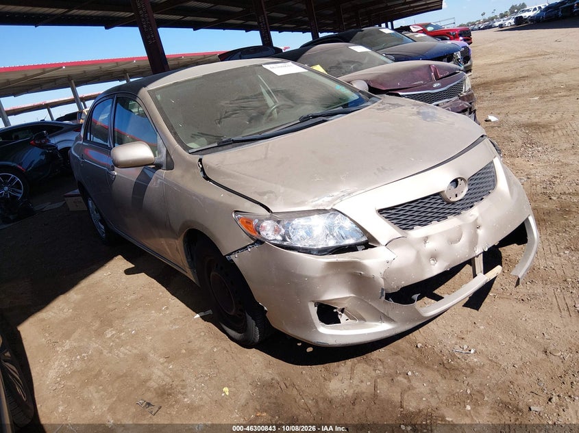 Vin: 2t1bu4ee4ac348612, lot: 46801006, toyota corolla le 2010 img_1