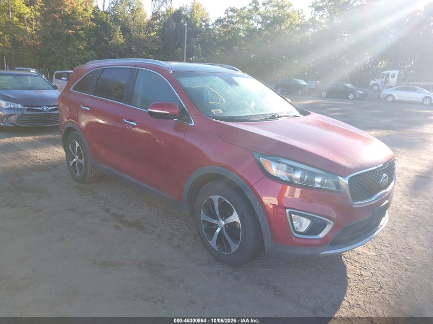 Vin: 5xyph4a51hg222674, lot: 46801027, kia sorento 3.3l ex 20171