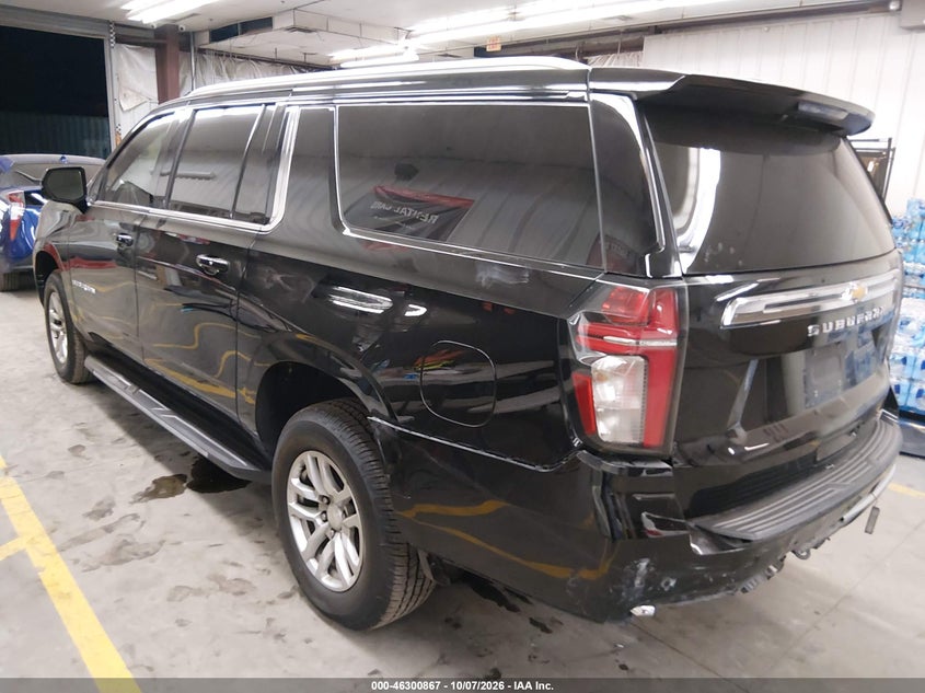 Vin: 1gnscckdxnr189252, lot: 46801030, chevrolet suburban 2wd lt 20223