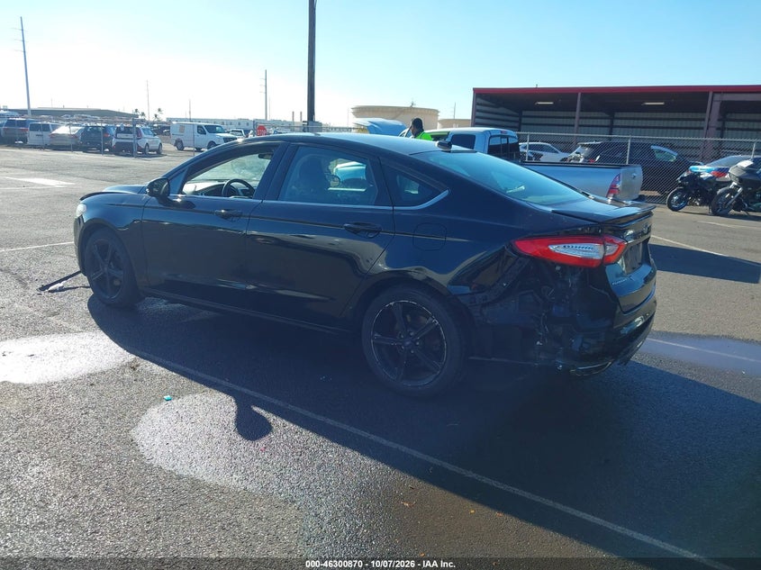 Vin: 3fa6p0h94gr196470, lot: 46801033, ford fusion se 20163