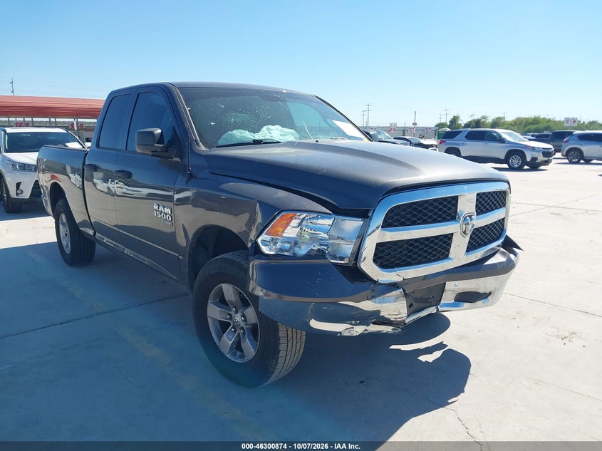 Vin: 1c6rr6fg6ks697287, lot: 46801037, ram 1500 classic tradesman  4x2 6'4 box 2019 img_1