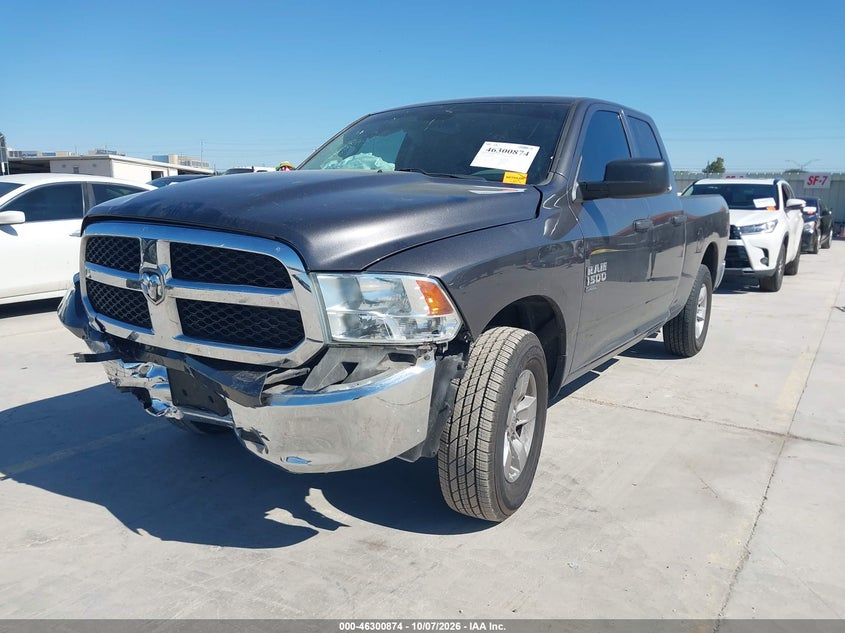 Vin: 1c6rr6fg6ks697287, lot: 46801037, ram 1500 classic tradesman  4x2 6'4 box 20192