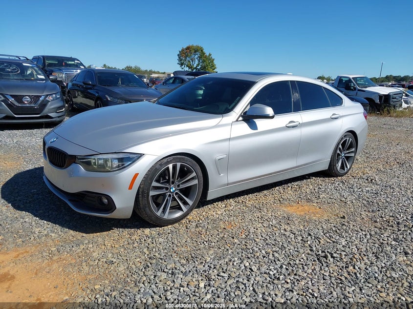 Vin: wba4j1c05lce09064, lot: 46801038, bmw 430i gran coupe 20202