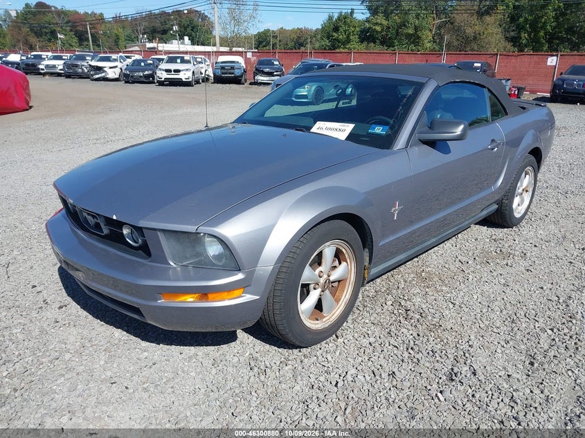 2007 Ford Mustang V6 Deluxe/V6 Premium, Пресная вода, IAAI, VIN 1ZVFT84NX75198022 — фото 2