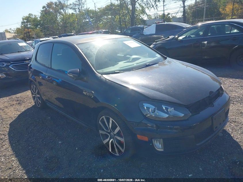 2012 Volkswagen Gti 2-Door Autobahn
