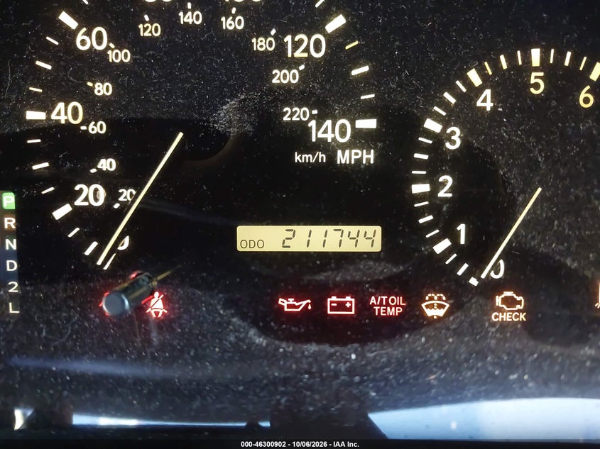 LEXUS RX 300 2001 VIN JTJGF10U610091506