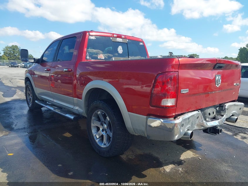 Vin: 1d7rv1ct3as215517, lot: 46801097, dodge ram 1500 laramie 20103