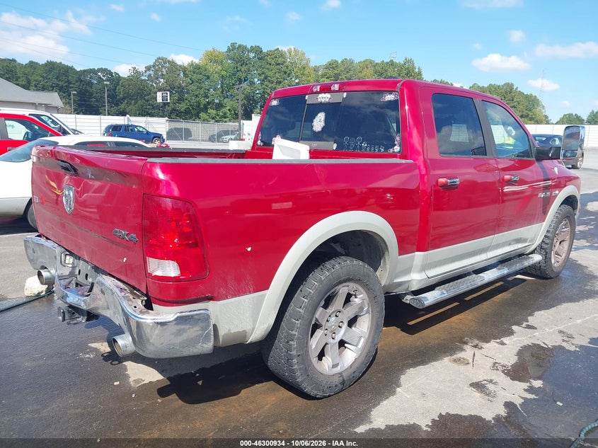 Vin: 1d7rv1ct3as215517, lot: 46801097, dodge ram 1500 laramie 20104