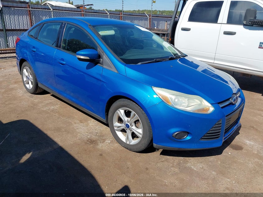 Vin: 1fadp3f2xel397543, lot: 46801098, ford focus se 20141