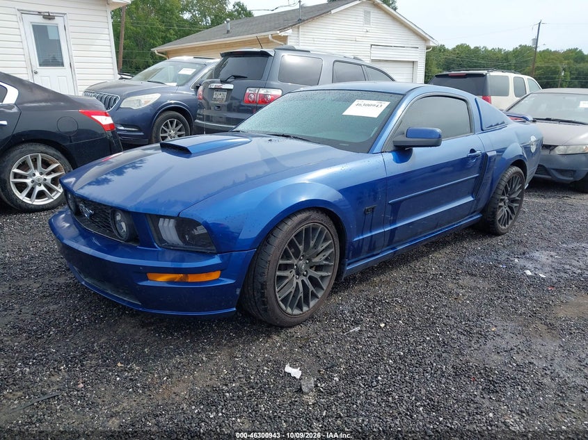 FORD MUSTANG 2007 VIN 1ZVFT82H975238510