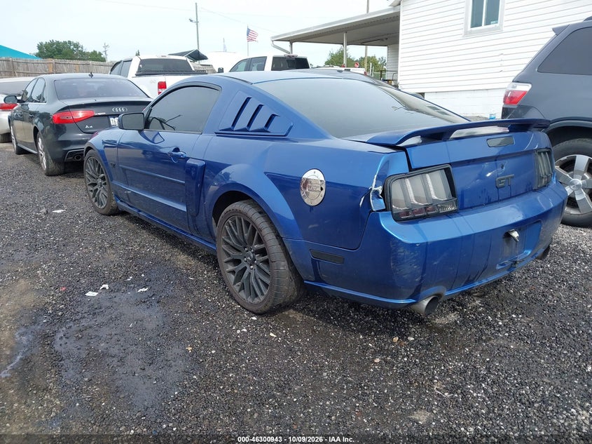 FORD MUSTANG 2007 VIN 1ZVFT82H975238510