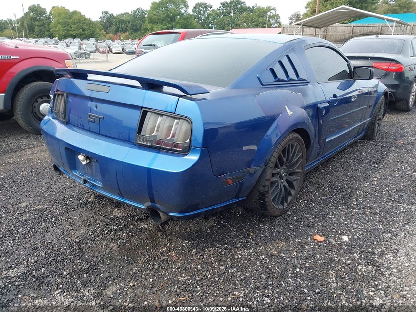FORD MUSTANG 2007 VIN 1ZVFT82H975238510
