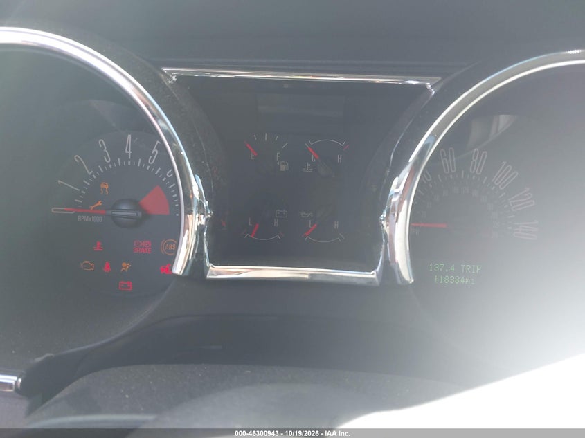 FORD MUSTANG 2007 VIN 1ZVFT82H975238510