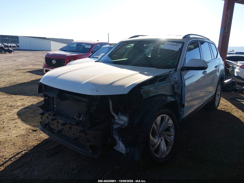 Vin: 1v2wp2ca1pc551924, lot: 46801124, volkswagen atlas 2.0t se w/technology 20232