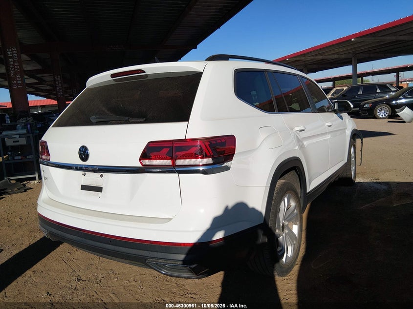 Vin: 1v2wp2ca1pc551924, lot: 46801124, volkswagen atlas 2.0t se w/technology 20234