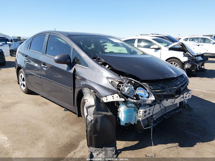 Vin: jtdkn3du6f0414983, lot: 46801144, toyota prius three 20151