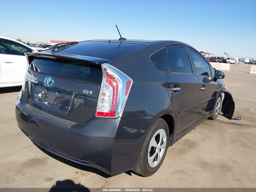Vin: jtdkn3du6f0414983, lot: 46801144, toyota prius three 20154