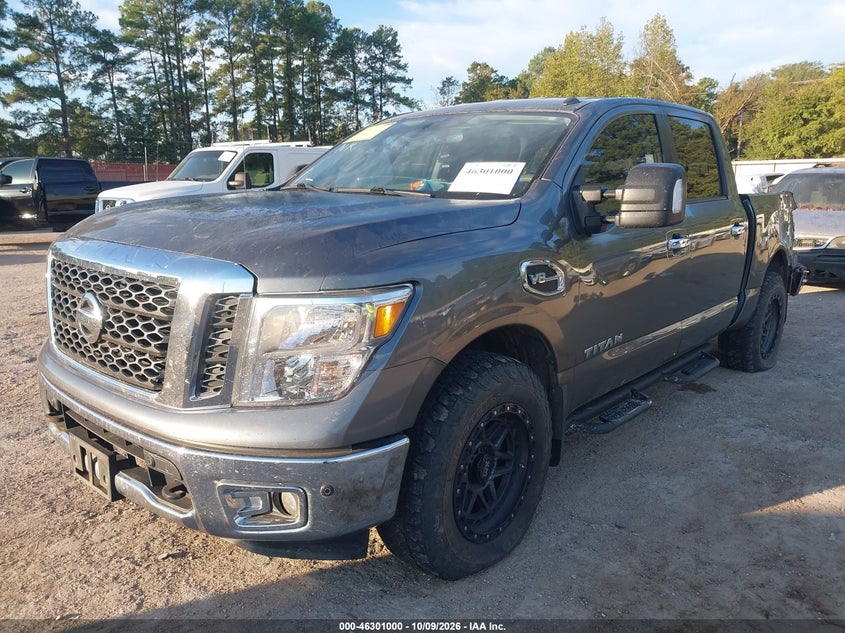 Vin: 1n6aa1e58hn503329, lot: 46801163, nissan titan sv 20172
