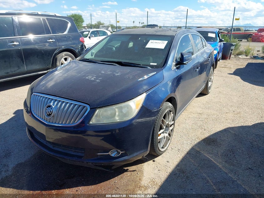 Vin: 1g4ge5ev8af315138, lot: 46801338, buick lacrosse cxs 20102