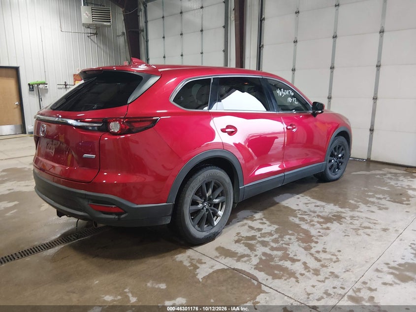 Vin: jm3tcacy2g0100968, lot: 46801375, mazda cx-9 touring 20164