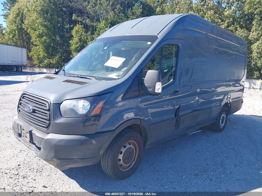 2019 Ford Transit-250, Left Side, IAAI, VIN 1FTYR3XM5KKB89481 — photo 2