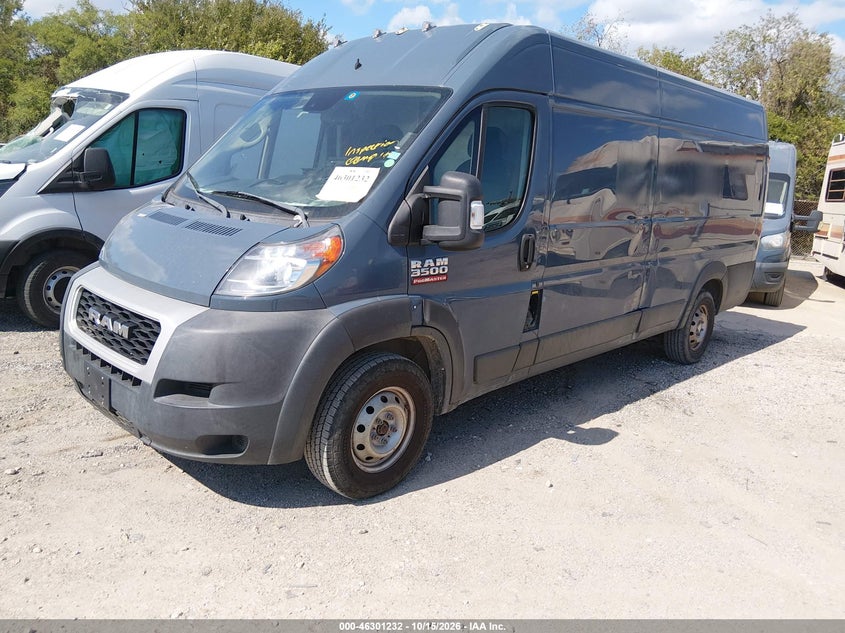 RAM PROMASTER 3500 2021 VIN 3C6MRVJG9ME556201