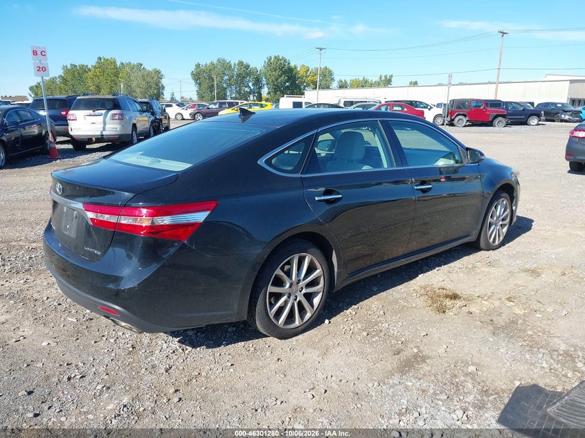 Vin: 4t1bk1eb8du023832, lot: 46801479, toyota avalon limited 20134