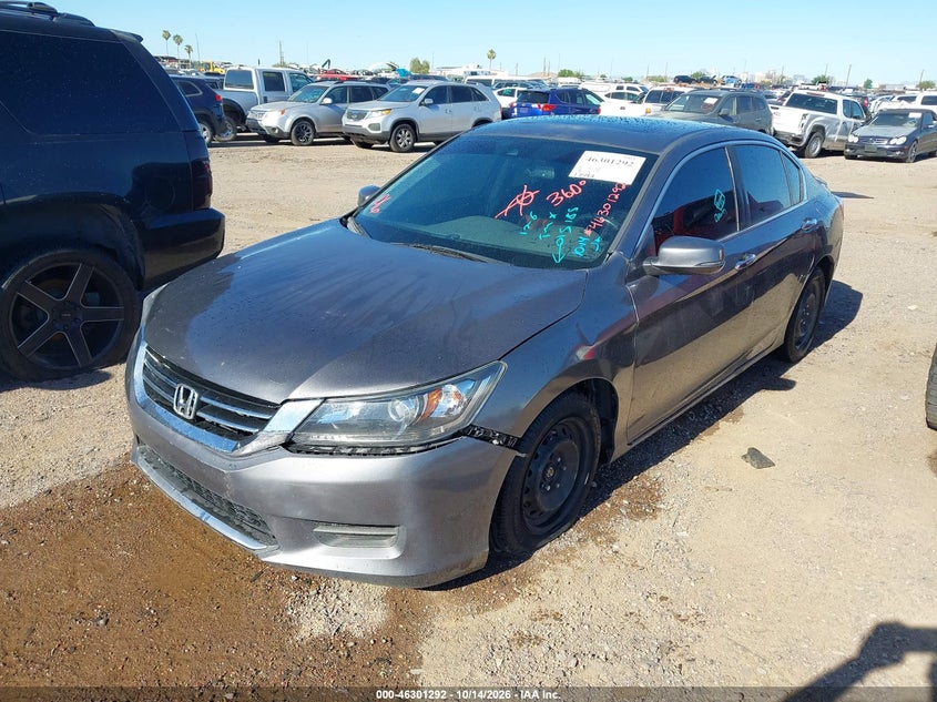 Vin: 1hgcr3f86ea015185, lot: 46801491, honda accord ex-l v-6 20142