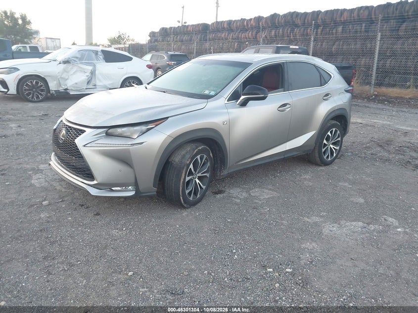 Vin: jtjbarbz9h2123699, lot: 46801503, lexus nx 200t f sport 20172